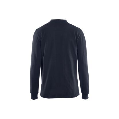 Blåkläder 3388 poloshirt lang ærme, mørk marineblå