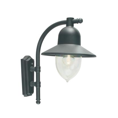 Norlys Como væglampe, E27, IP54, sort