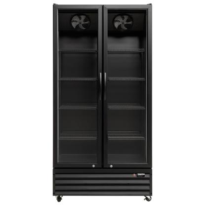 Scandomestic SD 826 BE displaykøleskab, 660 liter