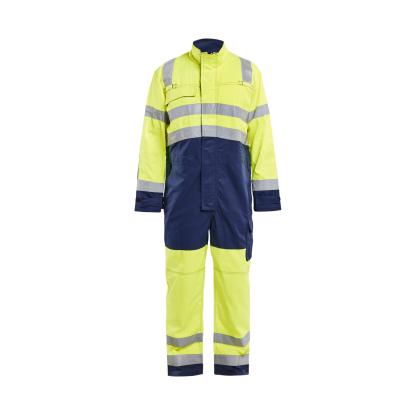 Blåkläder 6373 high vis kedeldragt, hi-vis gul/marineblå