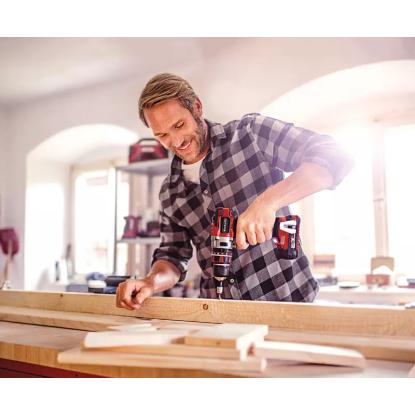 Einhell TP-CD 18 Li-i BL slagbore-/skruemaskine, 18 V, med 2 x 2,0 Ah batteri og lader Einhell TP-CD 18 Li-i BL slagbore-/skruemaskine, 18 V, med 2 x