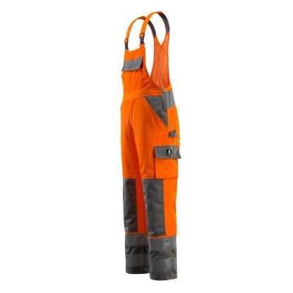 MASCOT SAFE COMPETE Barras overall med knælommer, hi-vis orange/antracit