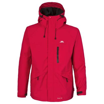 Trespass CORVO JACKET vindtæt regnjakke, herre, rød