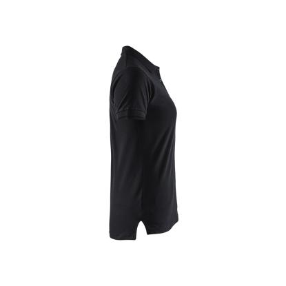 Blåkläder 3307 dame poloshirt, sort