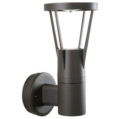 SG Armaturen Arco Air Wall LED væglampe, GU10, IP54, grafitgrå