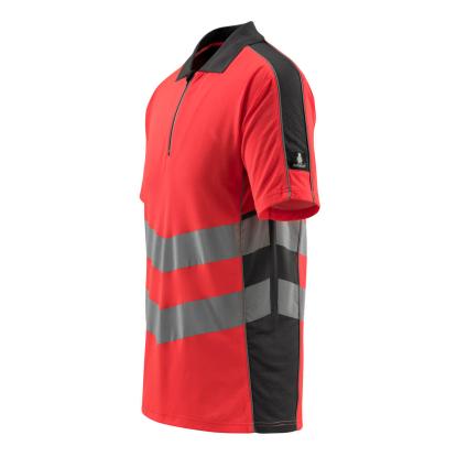 MASCOT SAFE SUPREME Murton poloshirt, hi-vis rød/mørk antracit