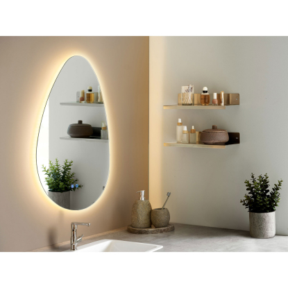 Kiama spejl med LED, 58 x 80 cm