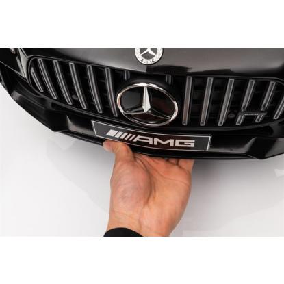 Mercedes AMG GTR elbil, 2 x 12V, sort