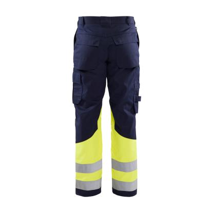 Blåkläder 1478 multinorm buks, marineblå/hi-vis gul