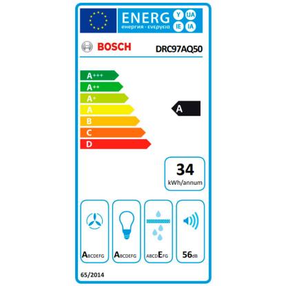 Bosch DRC97AQ50 loftintegreret emhætte, rustfrit stål, 90 cm