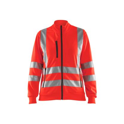 Blåkläder 3308 dame high vis sweatshirt, hi-vis rød