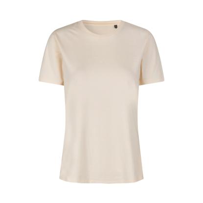 ID 0553 T-shirt, økologisk, dame, off-white