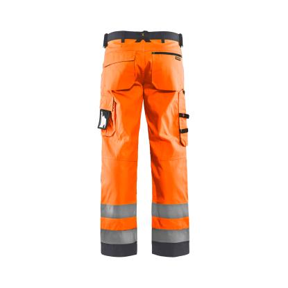 Blåkläder 1566 high vis buks, hi-vis orange/mellemgrå