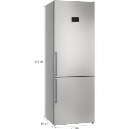 Bosch KGN497ICT fritstående kølefryseskab, 311 + 129 liter