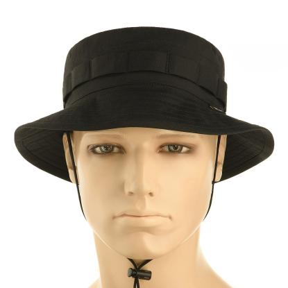 M-TAC Panama Boonie hat med rip-stop, sort