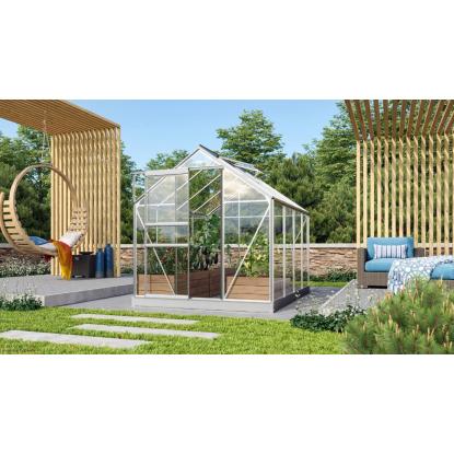 Vitavia Venus 5000 drivhus, alu, 5 m², 3 mm glas