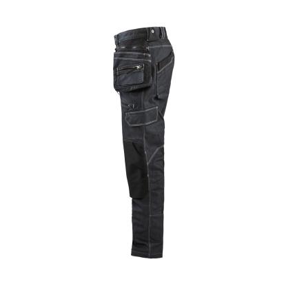 Blåkläder 1999 håndværker buks stretch x1900, marineblå/sort