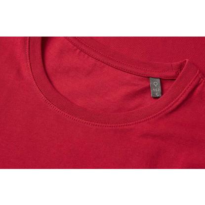 ID 0553 T-shirt, økologisk, dame, rød