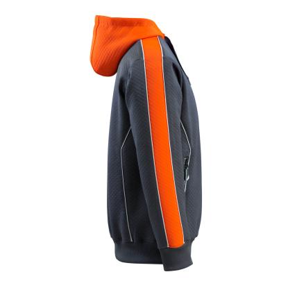 MASCOT HARDWEAR Motril hættetrøje, mørk marine/hi-vis orange