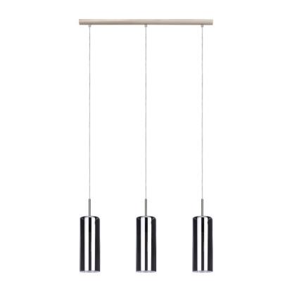 EGLO SELVINO langbordspendel, L71 cm, 3 x E27, røg