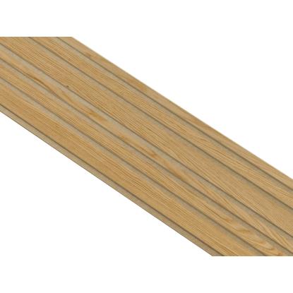 I-Wood Medio+ Mixed akustikpanel, klar olieret, brun filt og lys kerne, egefiner, 16 x 300 mm