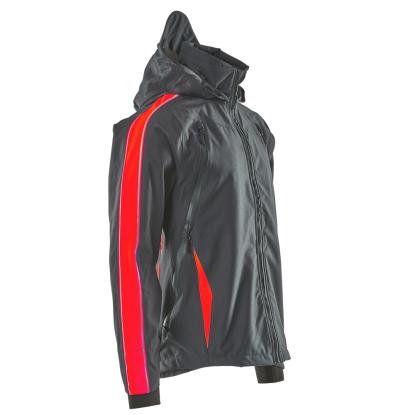MASCOT HARDWEAR Gandia skaljakke, mørk antracit/hi-vis rød