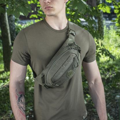M-TAC Elite Hex bæltetaske, ranger green