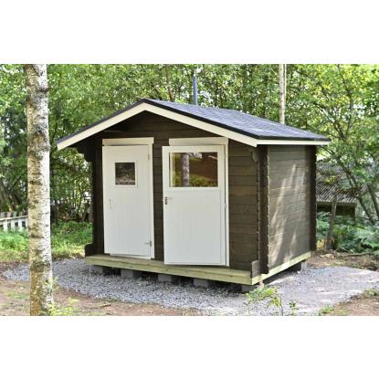 Luoman Lillevilla Karviainen redskabsskur med to rum - 6,0 m²