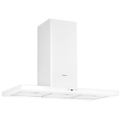 Silverline SL3120 Beta væghængt emhætte, hvid, 90 cm