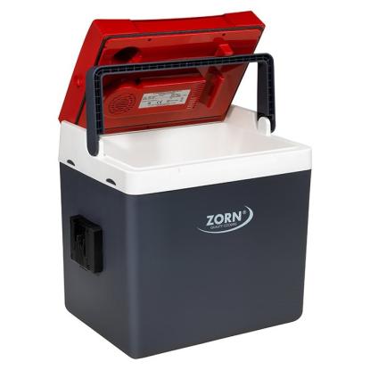 ZORN elektrisk køleboks, 12/230V, akku 18V tilslutning, 26 liter