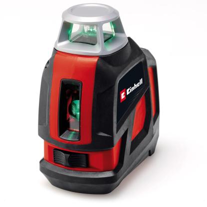 Einhell TE-LL 360 G krydslaservaterpas med opbevaringstaske og vægholder