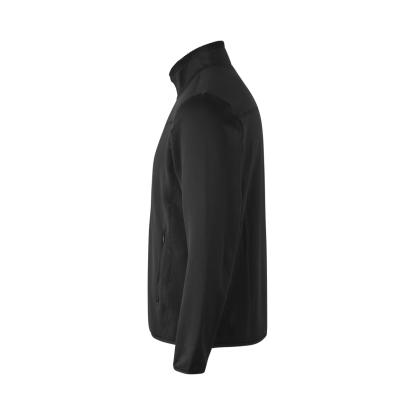 ID 0840 cardigan med stretch, komfort, sort