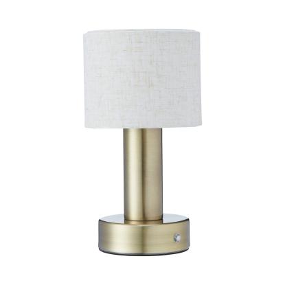 PR Home Tiara LED bordlampe, transportabel, antik messing