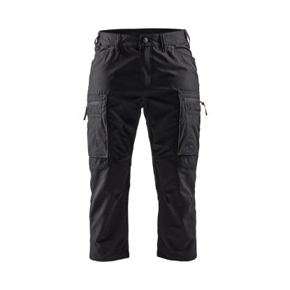 Blåkläder 7129 dame service knickers med stretch, sort