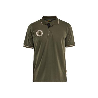 Blåkläder 9402 poloshirt grit and grind, skovgrøn 
