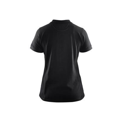 Blåkläder 3390 dame poloshirt, sort