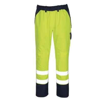 MASCOT SAFE IMAGE Linz overtræksbukser, hi-vis gul/marine
