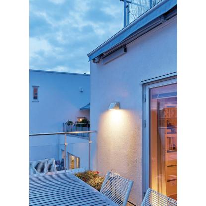 Norlys Ski LED væglampe, IP44, sort