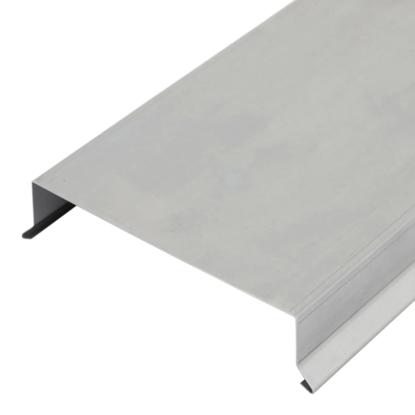 Sternkapsel, 110 mm lige, alu