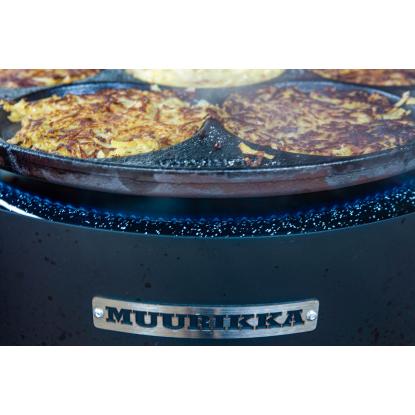 Muurikka grillpande, støbejern, Ø42 cm 