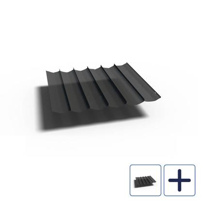 Platinum Sun & Shade Harmonica solsejl til pergola, sort