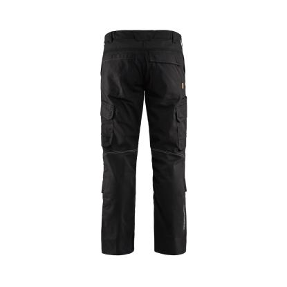 Blåkläder 1448 industri buks med knælommer stretch, sort
