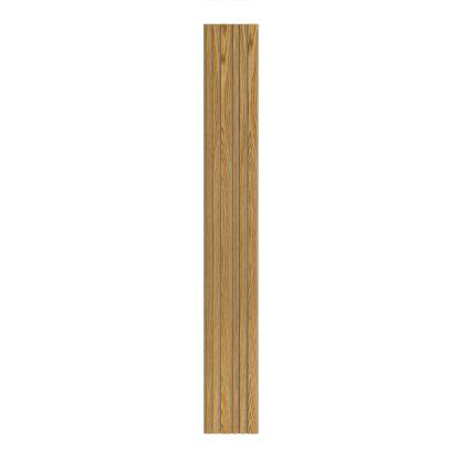 I-Wood Basic Mixed akustikpanel, brun olieret, brun filt og lys kerne, egefiner, 16 x 300 mm 