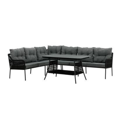 Venture Design Berlin hjørnesofasæt, sort
