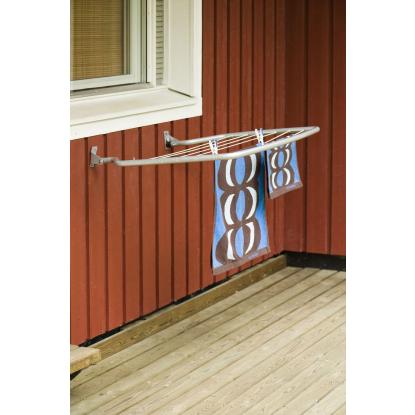 Varax foldbart tørrestativ til væg, 4 x 77 x 100 cm