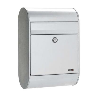 Allux 5000 postkasse med cylinderlås, galvaniseret