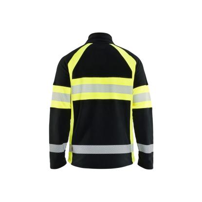 Blåkläder 4713 microfleece jakke, sort/hi-vis gul