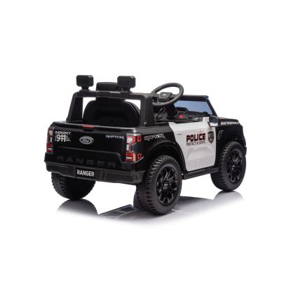 Ford Ranger Wildtrack 707 politibil med blink til børn, 2 x 12V