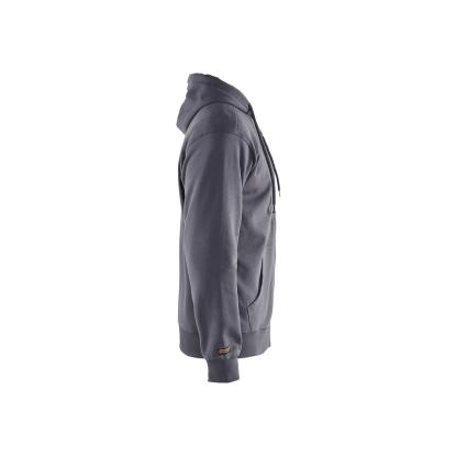 Blåkläder 3366 hættetrøje full zip, grå
