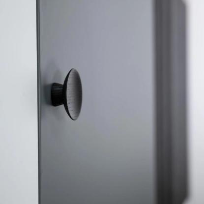 Beslag Design Olympia knop, 50 mm, sort